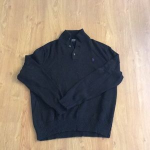 Men’s polo pull over sweater